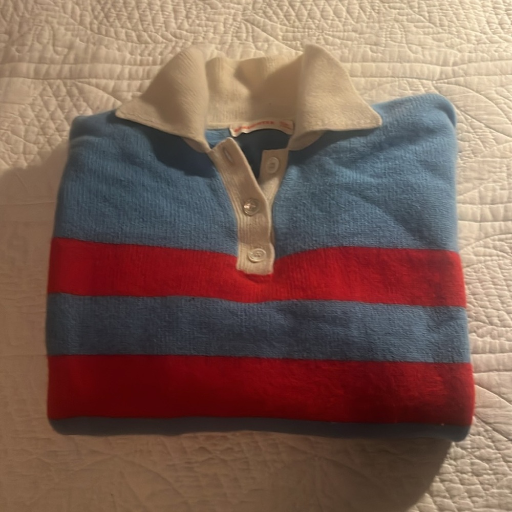 Striped Red and Blue Sweater